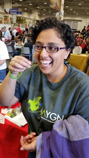 AREVA TN's Ayesha Athar Tries Some Delicious Bugs