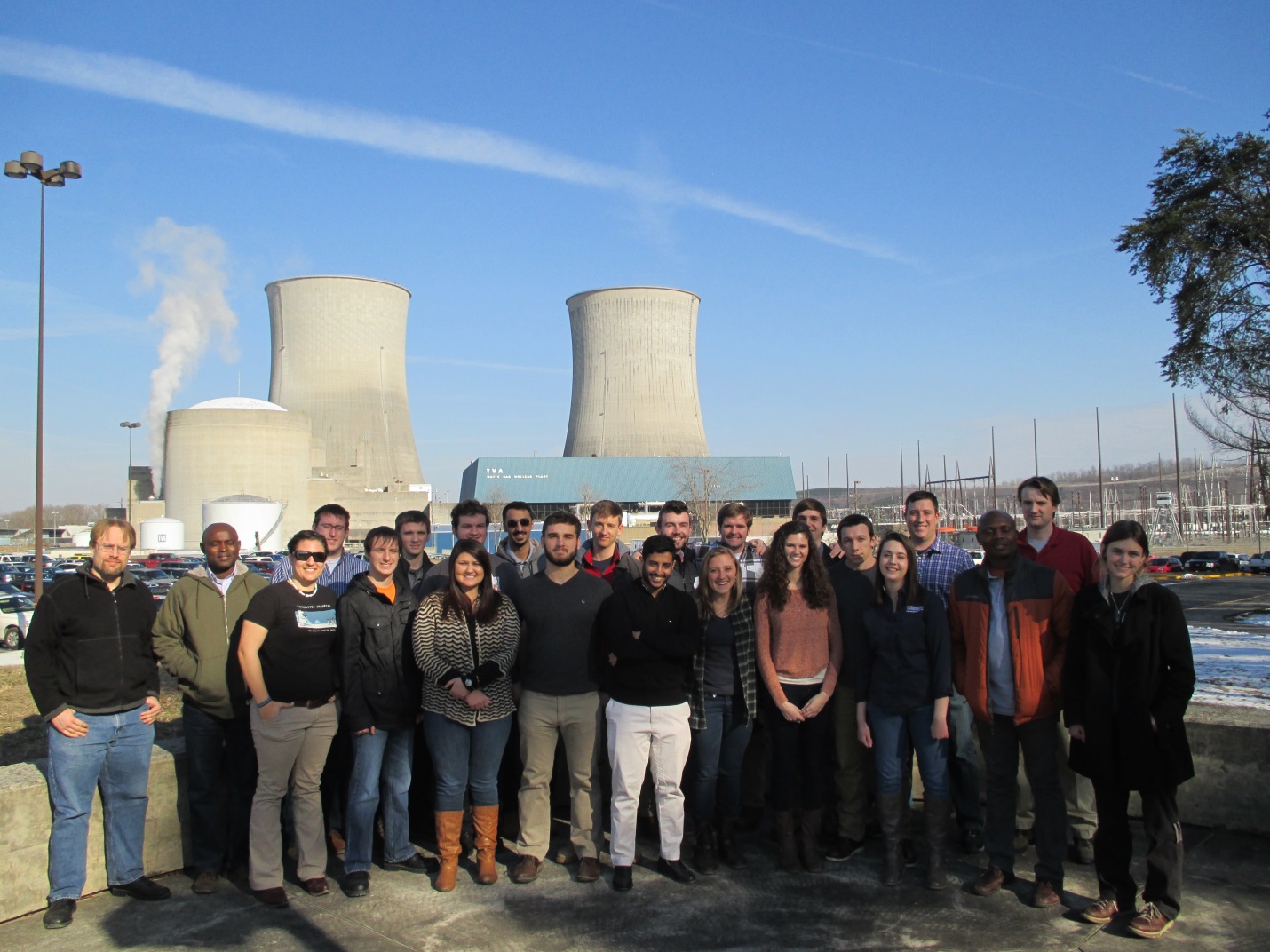 University of Tennessee Students Tour Watts Bar