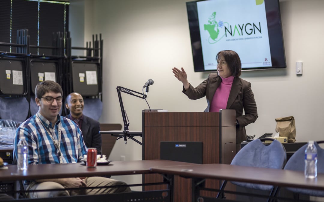 U.S. NRC Commissioner Meets with NAYGN at AREVA TN