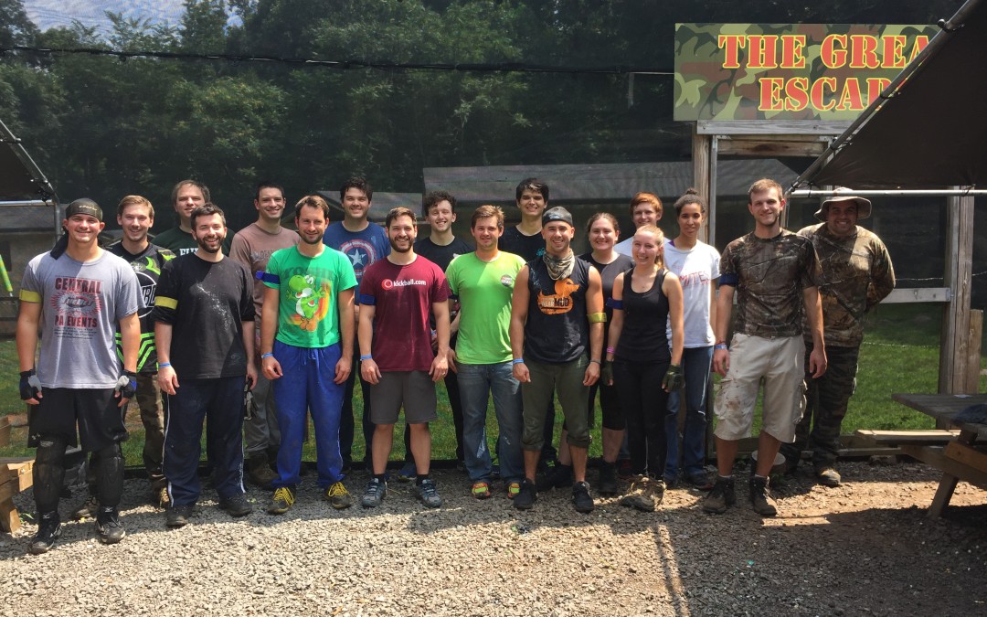 Exelon East NAYGN Hosts Joint Site Paintball Event