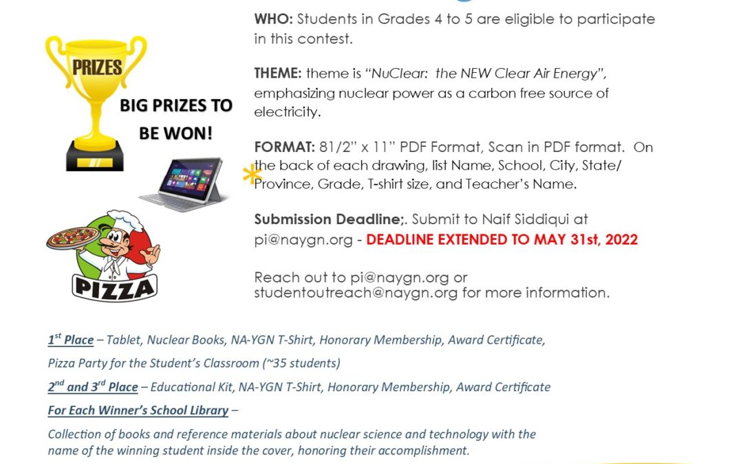 24th Annual 2022 Grade 4 & 5 Drawing Contest – DEADLINE EXTENDED