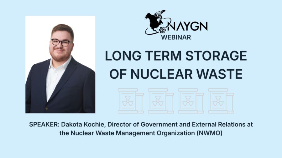 Featured Image for 2026 February Webinar on Long Term Storage of Nuclear Waste